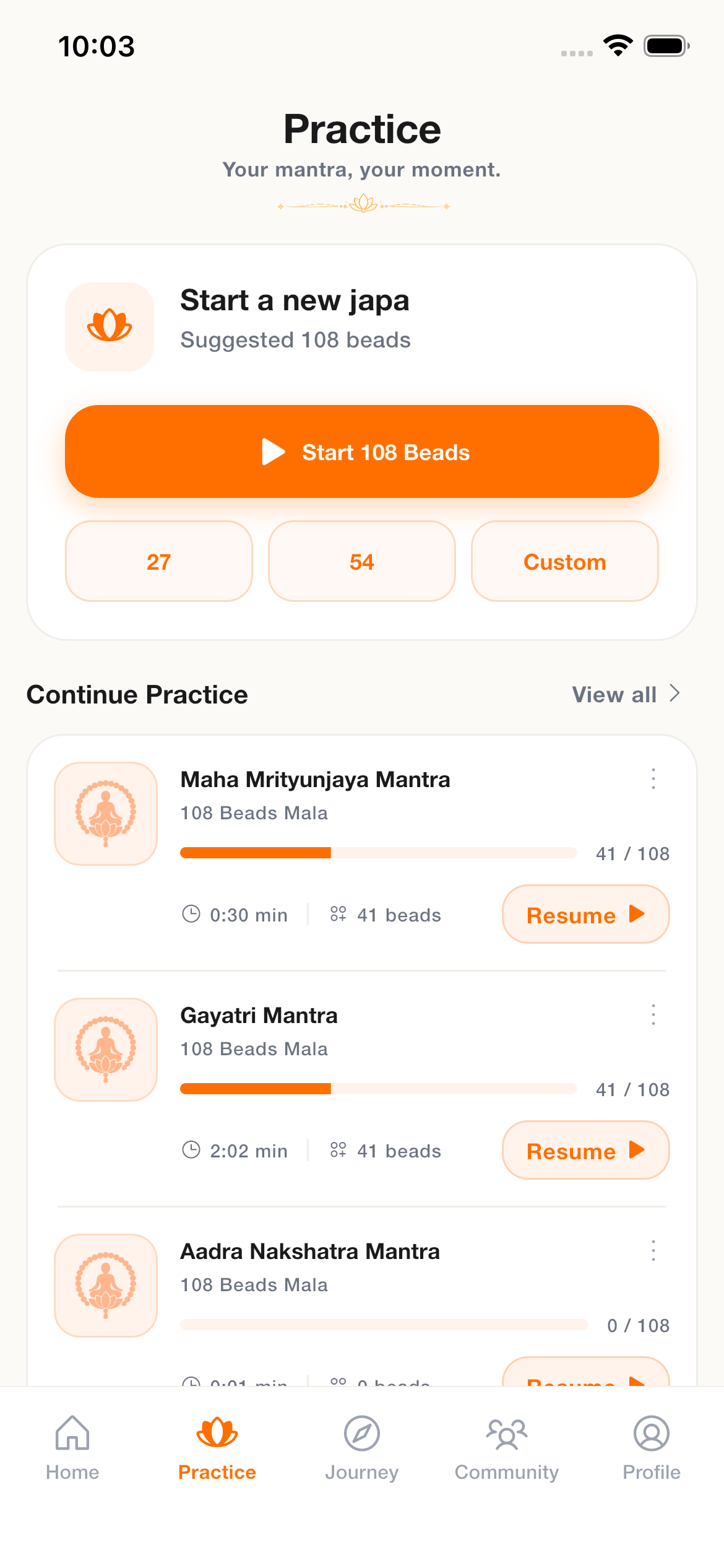 Practice