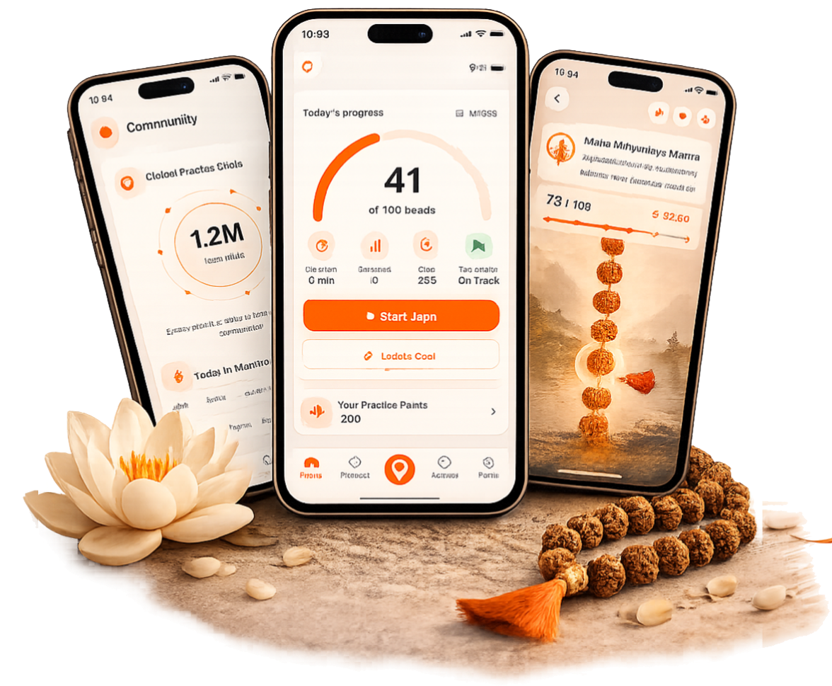 Mantrum app — Meditation & Prayer Beads showcase